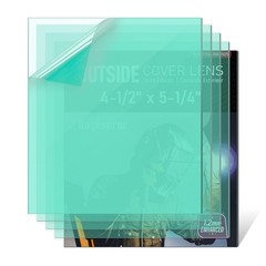 4-1/2″ x 5-1/4″ Clear Replacement Lens Covers for Welding Helmets – 5PCS