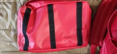 L.A. Rescue Bfr attack bagEMS Trauma Bag w/ Shoulder Strap & Clear Zip Pouch