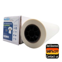 Sigle Sided 47.2in x 328ft DTF Transfer Film DTF Pet Film Roll – Warm Peel