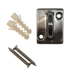 ROPE STANCHION, 5 PCS SET, CROWN TOP AND MIRROR POLISH S.S. 12″ FLAT BASE
