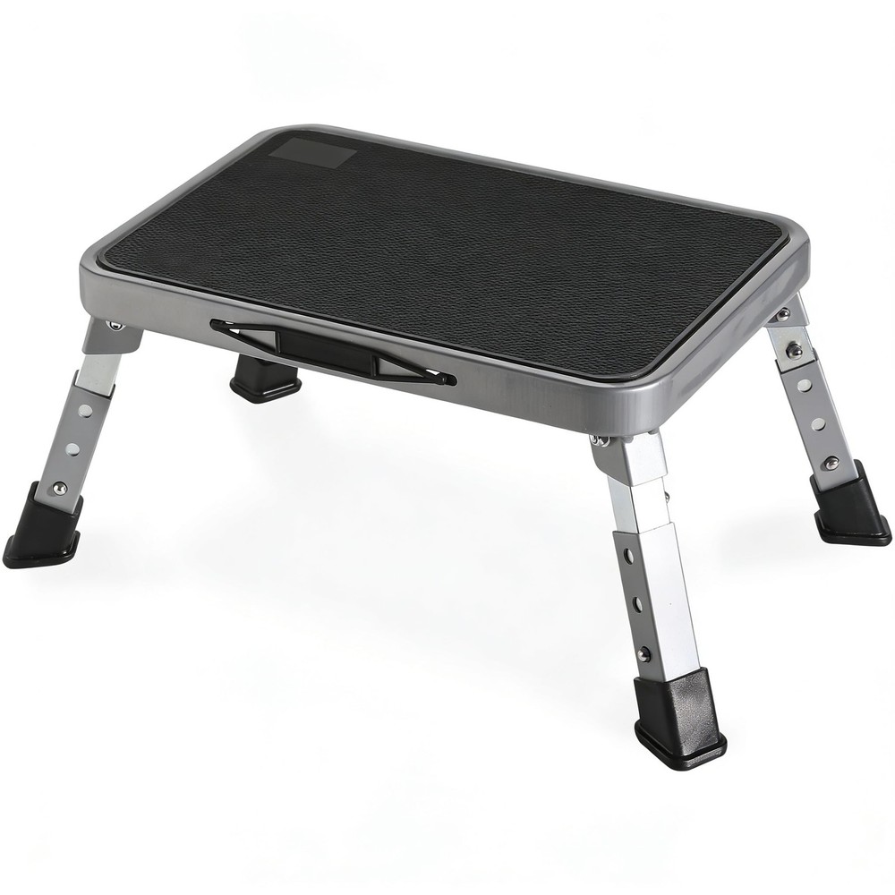 Double Elite 3 Levels Adjustable 3 Height 7/8/9″, Gray/Black