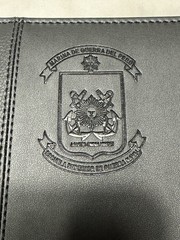 Peruvian Navy Naval War College Official Padfolio