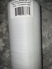 UBMOVE Foam Wrap Roll 12″ wide x 50′ ft 1/16″ Thickness perforated 12″