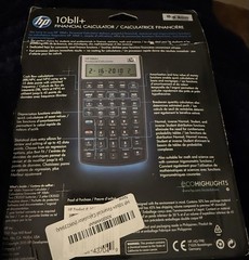 HP 10bll+ Financial Calculator