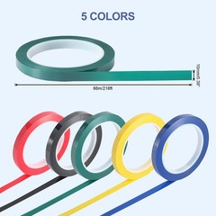 Dental Disposable Autoclavable Dental Instrument Identification Tape 0.39″x216ft