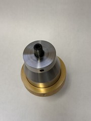 Geniune OEM Branson Gold 20 kHz Booster, 101-149-057, 1:1.5 Gain, 1/2-20 thread