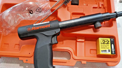RAMSET RS22 POWDER ACTUATED TOOL CARTRIDGES GOGGLES INSTRUCTIONS IN FACTORY CASE