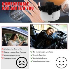 AC Heater Blower Motor Compatible with – Ram 1500 2014-2018, for Jeep Wrangle…