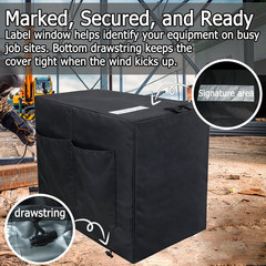 Engine Driven Welder Cover, Heavy-Duty Waterproof 600D Oxford Fabric, 30″x22″x42