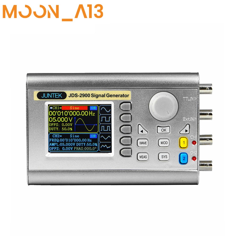 Peakelect JDS2900 Dual Channel Signal Generator Adjustable Frequency Meter