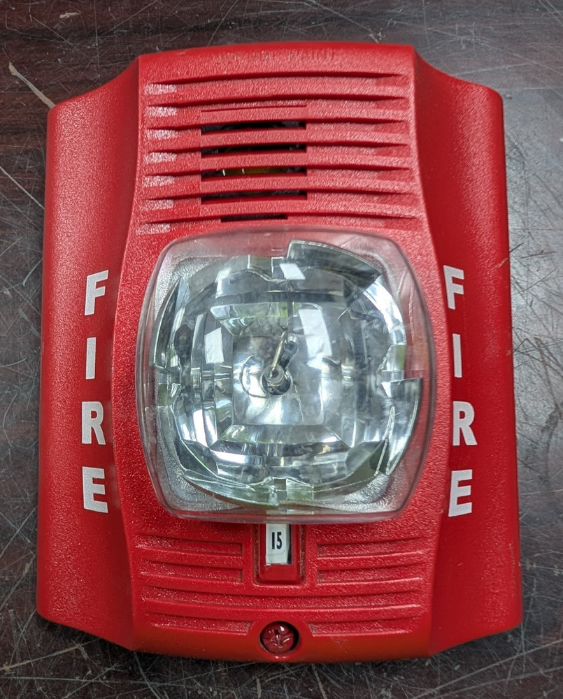 🤪 SYSTEM SENSOR HORN STROBE RED WALL MOUNT P2R