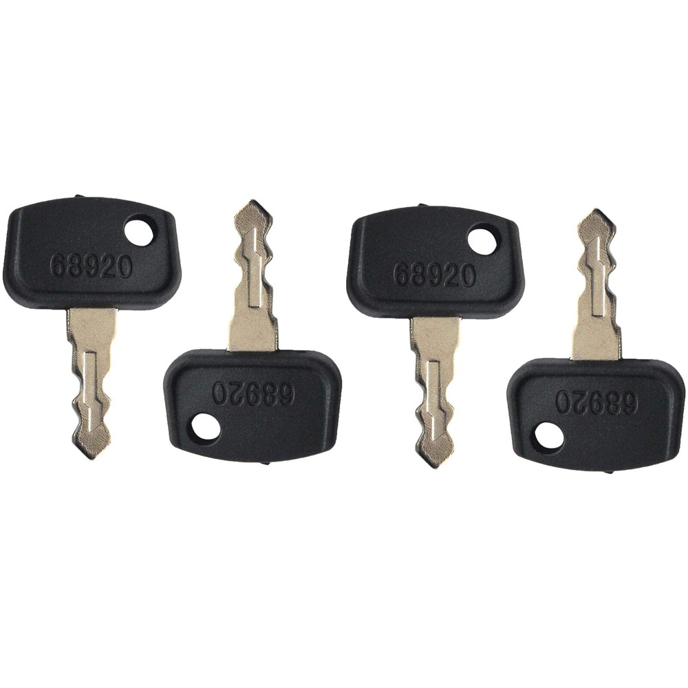 4Pcs Ignition Key 68920 for Kubota Utility Vehicles RTV400 RTV500 RTV900 RTV1140
