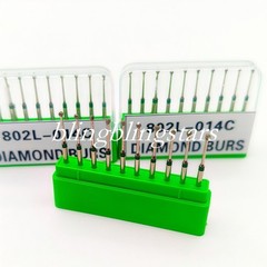 10 Burs/Box Dental Endodontic 802L/014C N3SC Coarse Grit Multi-Use Diamond Burs