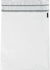 19×24 300 pcs 2.5 mil Poly Mailers Inch Double seal Shipping Bags #7 returnable