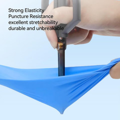 Basic Medical Synmax Vinyl Exam Gloves – Latex-Free & Powder-Free – Medium