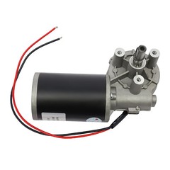 Electric Gear Motor, 12v 220 RPM DC Gearmotor, D63R-1260-220R, 60W