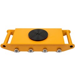 12 T 26400lbs Machinery Skates Heavy Duty Dolly Machine Movers Cargo Trolley