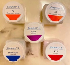Ceramco3 Porcelain 1 oz. All Shades Free ship