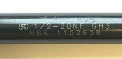 1/2-20 3FLUTE SPIRAL POINT TAP BLACK GH3 OSG #1232601 – ONE TAP – EACH