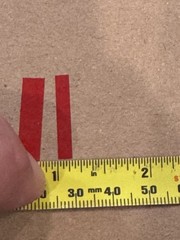 4mm 6mm BOPP PET Red Tear Tape for Opening Cardboard Boxes, Envelopes