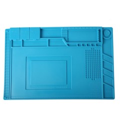 Magnetic Heat Silicone Pad Desk Mat Soldering Repair For BGA