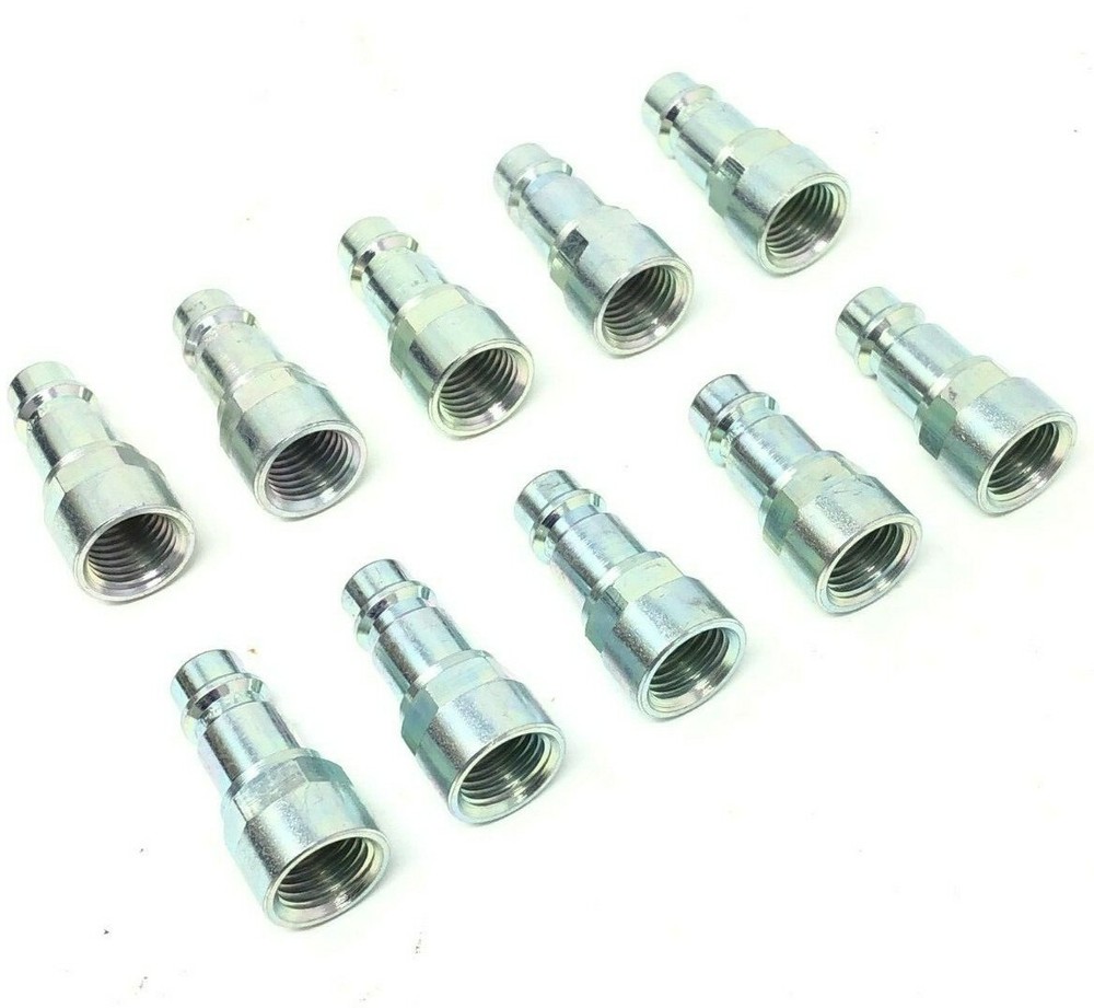 ERP076201 Prevost High Flow Safety Air Plug (SET OF TEN) 1/4” Female NPT OEM