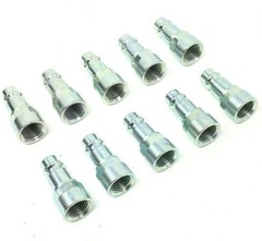 ERP076201 Prevost High Flow Safety Air Plug (SET OF TEN) 1/4” Female NPT OEM
