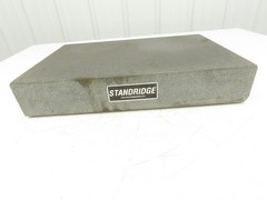 Standridge Granite Surface Inspection Plate 18 x 12 x 3″ Tool Room Out of Gauge