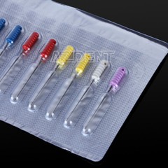 5X Dental Dentist Barbed Broaches Endodontic Needles 20-60# Stainless Steel 25mm