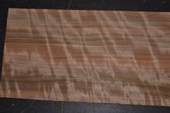 Queensland Walnut Raw Wood Veneer Sheet 8 x 31 inches 1/42nd BLEMISHED J7861-31
