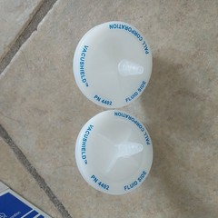 3 PACK Pall Corporation 4402 Vacushield Vent Device PTFE Filter 50 mm Hose Barb