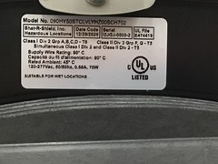 Shat-R-Shield 090HY50STCLVLYHZ00SCH701 11,200 lm 90 W, 120/277V AC,5000K