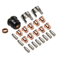 24Pcs Plasma Cutting Torch Consumables Tips Apply in welding For IPT40