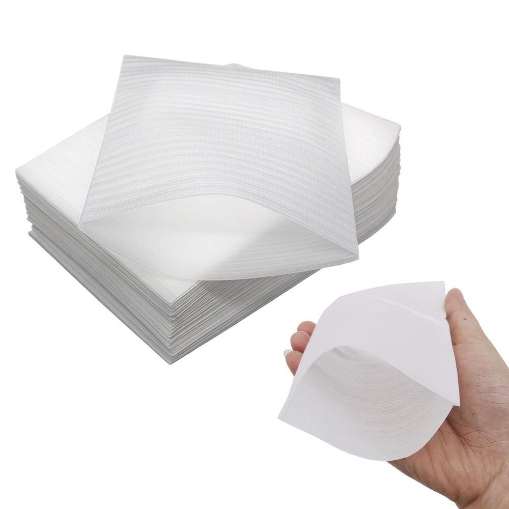 100 Pack 4×6 Foam Packing Pouches Cushion Wrap Sheets Shipping Moving Storage