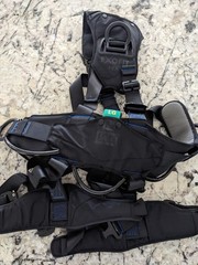 NEW 3M DBI-SALA ExoFit NEX 1113372 Rescue Harness Locking QC Leg Straps Size L