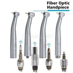 COXO Dental High Speed Fiber Optic Handpiece 6 Holes LED Coupler fit KAV NSK