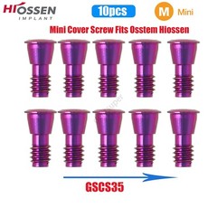 Dental Healing Cover Screw Closure Caps Fit Hiossen/Nobel/Straumann Mini/Regular