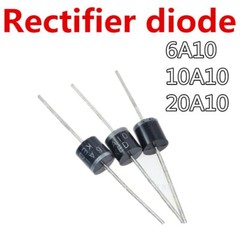 5PCS 6A10, 10A10, 20A10 | 1000V 1KV Axial Rectifier Diode Solar or GP | US Ship