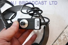 4x Satcom headsets  sold as shown, (no warranty)