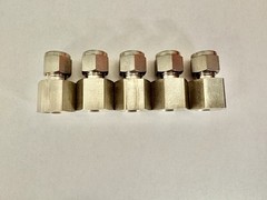Lot Of 5, Swagelok SS-600-7-6, 3/8” Tube X 3/8” FNPT Stainless Steel