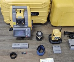 Topcon GT-603 3″ Robotic Survey Total Station w/ RC-5A Remote & ATP1 Prism 2020