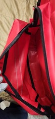 L.A. Rescue Bfr attack bagEMS Trauma Bag w/ Shoulder Strap & Clear Zip Pouch