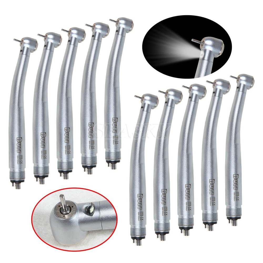 10 Dental Fiber Optic E-generator LED Light udm 4h handpiece in USA Fit For Kavo