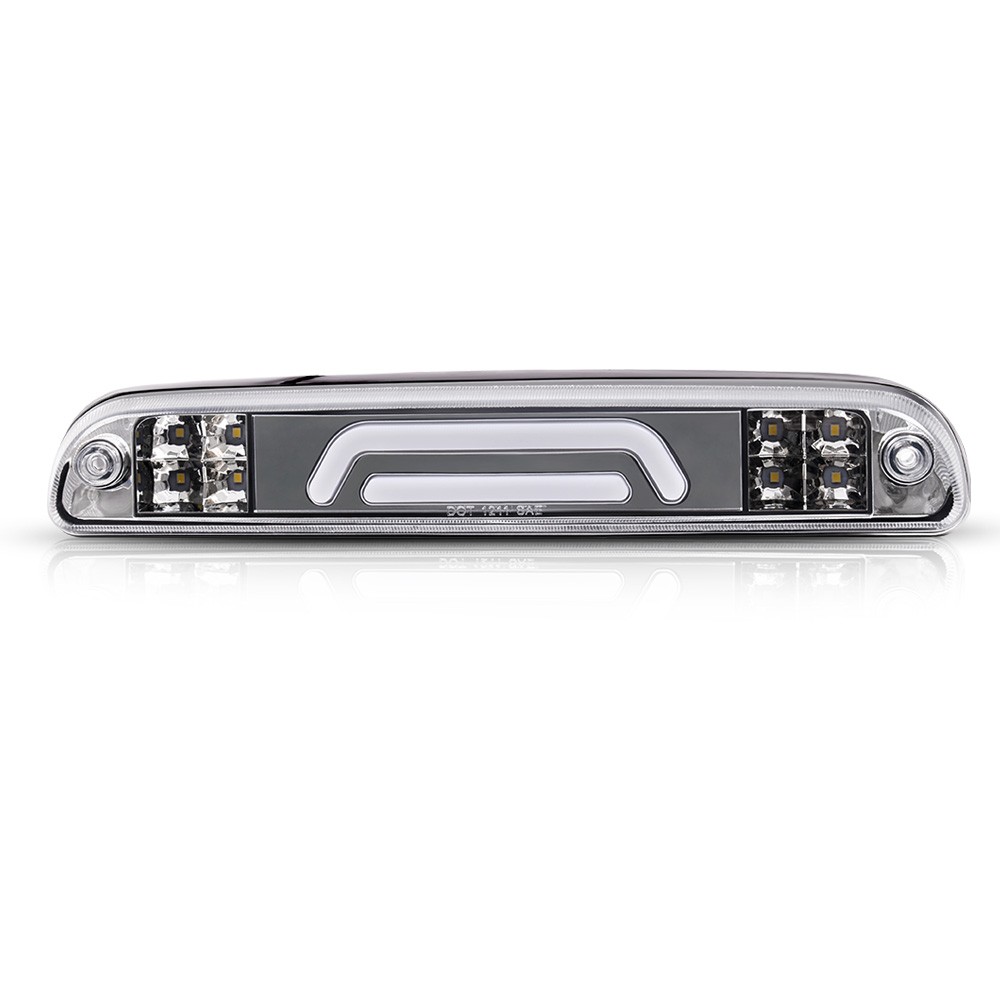 For 1999-2016 Ford F250 F350 F450 F550 Clear Lens LED 3rd Brake Cargo Tail Light