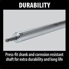 1/4 In. Hex Drive 9/16 In. 12-Point 12 In. Deep Hollow Socket
