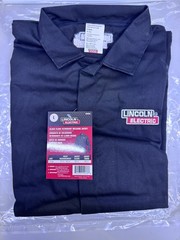 Lincoln Electric Flame Retardant Welding Jacket Size large KH808L