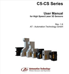 Automation Technology High Speed Laser Triangulation Sensor #C5-3360CS18-402
