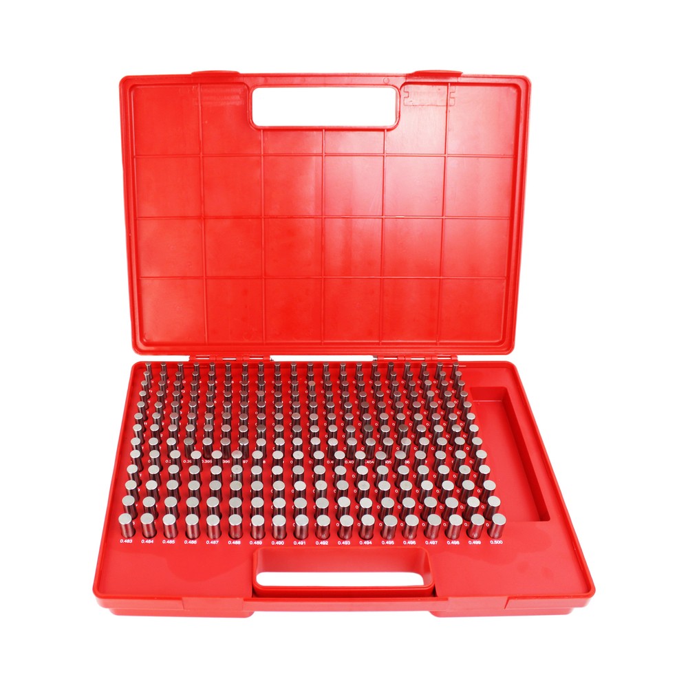 HFS(R) Steel Pin Gage Set Minus (250Pcs (0.251-0.500″) M2) Precision Measurement