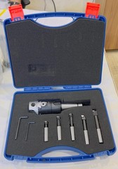 Gripfast 2″ Boring Head with ISO30 Shank & 5pcs Brazed Tools in Plastic Case