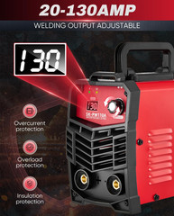 Mini Stick Welder, 110V Portable Welding Machine, 20-130A Arc Welder with Smart